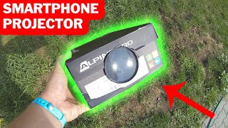 ✅ DIY Smartphone Projector from Shoebox Cardboard [upl. by Normi960]