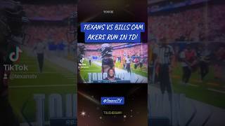 TEXANS VS BILLS CAM AKERS RUN IN TD [upl. by Georgeta407]