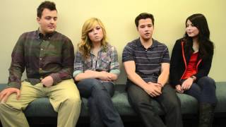 iCarly Cast Dishes on quotiBattle Chipquot [upl. by Amalbena370]