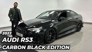 2022 Audi RS3 25TFSI Carbon Black Quattro [upl. by Eintroc]