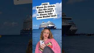 Neue Mein Schiff 7 kommt 2024 Kreuzfahrt TUI AIDA Royal Caribbean MSC Costa shorts viral [upl. by Neal873]