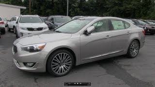 2014 Kia Cadenza Technology Group Start Up Exhaust and In Depth Review [upl. by Vel828]