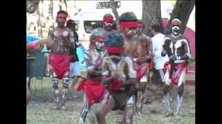 Mayi Wunba Aboriginal Dance Group at Laura Festival 1 [upl. by Esil317]