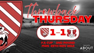 Droylsden 1  Leyton Orient 1 quotFA Cup 2nd Roundquot 29112010 [upl. by Oraneg]