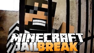 Minecraft SCHOOL JAIL BREAK  BACK IN PRISON1 [upl. by Kelam]