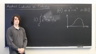 Difference Between Applied Calculus amp Calculus  Calculus Explained [upl. by Ellan]