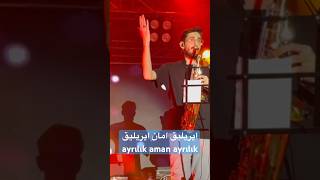 ayrılık aman ayrılık کنسرت concert ایریلیقayrılık ayrılıq saxophone [upl. by Aillicec26]