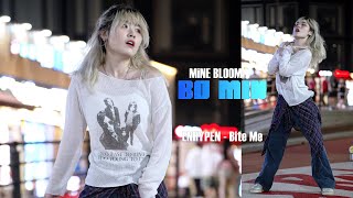 마인블룸マインブルーム MiNE BLOOM 보민 ボミン BoMin  ENHYPEN  Bite Me  Fancam 4K 20240824 [upl. by Yssim64]