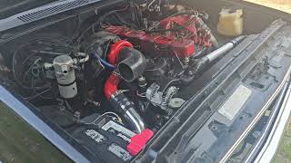 1988 swapped Cummins 6BT with GM4L80E and billet converter [upl. by Yelruc]