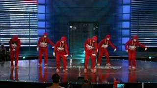 Jabbawockeez  ABDC Week 7  Red Pill [upl. by Naashom]