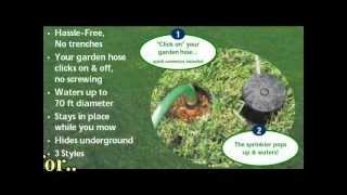 Watering Made Easy  PopUp Lawn Sprinkler Systems [upl. by Laughton]