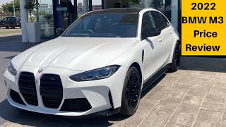 2022 BMW M3 Price Review  Cost of Ownership  Monthly Installment  Petrol  Extras  Sports Car [upl. by Querida]