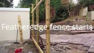 Garden Makeover In Newport South Wales [upl. by Jelks]