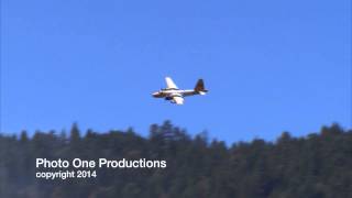 Tanker 48 drops retardant on the Shirley Fire [upl. by Mw597]