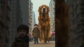 Boy and Friend Fusion The Giant Dog Adventure americagottalent magic [upl. by Anavlys]