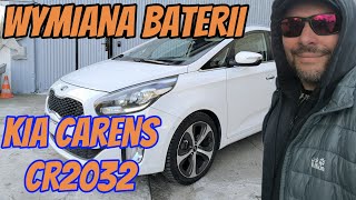 wymiana baterii w kluczyku pilocie cr2032 Kia Carens automotozajawki [upl. by Blainey]