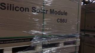 Canadian Solar 330w poly 1500v CSU330P [upl. by Nywloc]