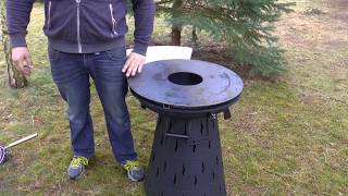 FEUERPLATTE für 299€ im TEST VULKANGRILL  Klaus grillt [upl. by Carolynn526]