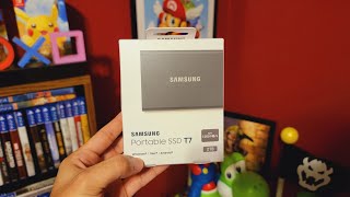 The BEST External SSD for your PS5 and Xbox Series X  Samsung T7 Unboxing and How to Install [upl. by Kasper675]