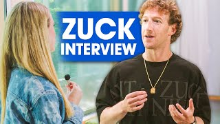 Mark Zuckerberg On The Future of AI His Programming Days and Orion AR [upl. by Narok297]