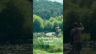 A River Runs Through It littleroundtop flyfishing lakecrawford gettysburg [upl. by Dincolo]