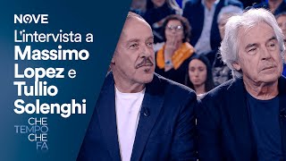 Che tempo che fa  Lintervista a Massimo Lopez e Tullio Solenghi [upl. by Imar662]