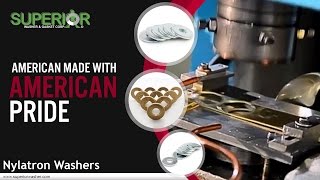 Nylatron Washers From Superior Washer amp Gasket Corp [upl. by Jeremy]