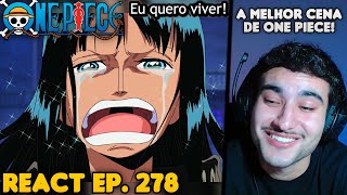 EU QUERO VIVER 😭😭 React One Piece EP 278 [upl. by Carrick]