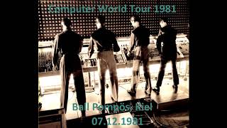 Kraftwerk  Live 07121981 at Ball Pompös Kiel Germany [upl. by Giusto51]