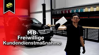 MercedesBenz OM642 Freiwillige Kundendienstmaßnahme  MercedesBenz Software Update  Tutorial [upl. by Eisse68]