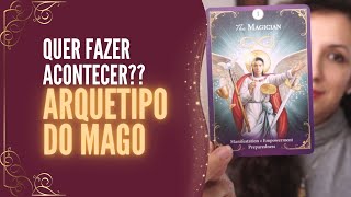 ARQUETIPO DO MAGO 🧙‍♂️✨ Faça a magia acontecer na sua vida Inícios tarot [upl. by Hcirdeirf]