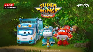 🔴LIVE  Super Wings RTV  Super Pet Adventure  Season 7  Eps 2629 [upl. by Sochor267]