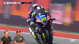 The Riders Turn Josh Herrin EBC Brakes Superbike Race 2 at COTA [upl. by Wayolle]