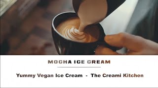 Vegan Mocha Ice Cream in Ninja Creami [upl. by Julis21]