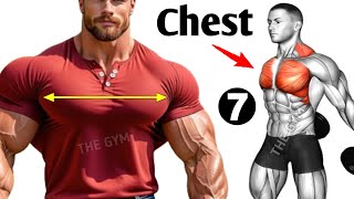 7 Best Chest Workout At Gym [upl. by Nnalorac594]