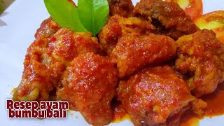 Resep ayam bumbu bali spesial [upl. by Annawahs457]