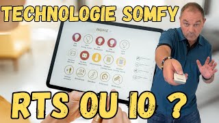 Technologies SOMFY RTS ou SOMFY IO  somfy domotique tahoma [upl. by Rodger]