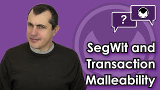 Bitcoin QampA SegWit and Transaction Malleability [upl. by Aikimat]