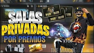 SALAS PRIVADAS X DIAMANTES 6PA6 EN VIVO FREE FIRE  MIRA Y GANA  REGION EEUU [upl. by Fabrienne406]