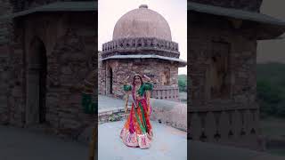 Ghoomar  chittorgarh fort  rajasthani look  rajasthani dance [upl. by Anoif85]