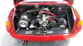 Engine Sound of FIAT ABARTH 850 Scorpione Coupe Allemano [upl. by Odin]