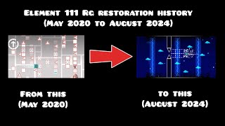 Element 111 Rg by DarkX  ALL 7 VERSIONS May 2020 to August 2024 [upl. by Ahsaetan642]