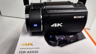 Sony AX43A in Action A Comprehensive Camera Handycam 2024 [upl. by Eidoj]