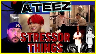 ATEEZ UNIVERSE  스트레스띵 Stressor Things  REACTION [upl. by Lorenzo]