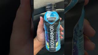 Blue Raspberry BODY ARMOR Review food foodie foodreview viral trending like subscribe [upl. by Iruyas]