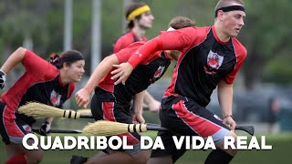 QUADRIBOL NA VIDA REAL  O esporte Bruxo para Trouxas [upl. by Notgnilliw]