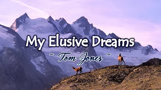 My Elusive Dreams  KARAOKE VERSION  as popularized by Tom Jones [upl. by Amati]