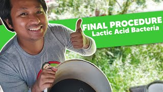 PART 4 The Final Procedure in Making Lactic Acid Bacteria  FACTS LABS  The Agrillenial [upl. by Erlewine]