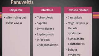 Ophthalmology  Uvea Class5 Panuveitis Part1 [upl. by Nadler]