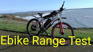 Ebike Conversion Kit 2000w Range Test [upl. by Nohsar310]